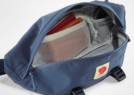 Поясная сумка Fjallraven Ulvo Hip Pack Large Black - Фото 6 большая