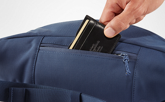 Поясная сумка Fjallraven Ulvo Hip Pack Large Black - Фото 7 большая