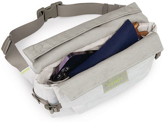 Сумка на пояс Osprey Arcane Earth Pediment Grey Block - Фото 4 большая