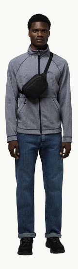 Поясная сумка Jack Wolfskin Wandermood Hipbag Granite Black - Фото 7 большая