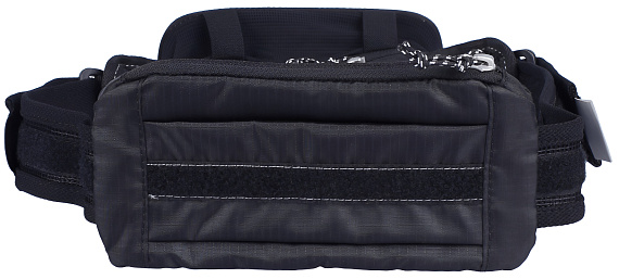 Поясная сумка Mizuno Bottle Waist Pouch Black - Фото 2 большая