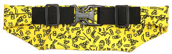 Поясная сумка Wonder Trail WBPYE Print Yellow - Фото 2 большая