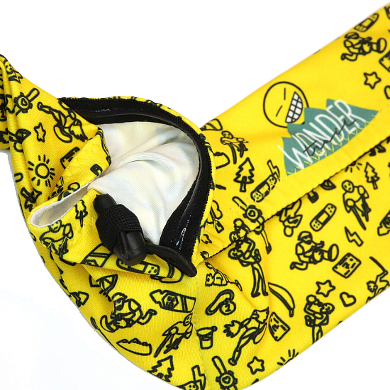 Поясная сумка Wonder Trail WBPYE Print Yellow - Фото 3 большая