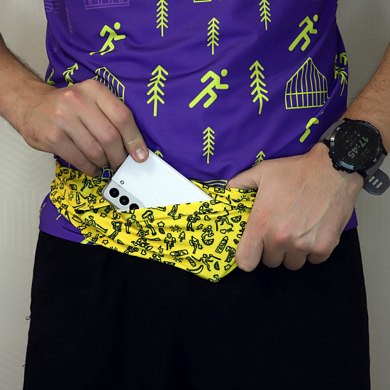 Поясная сумка Wonder Trail WBPYE Print Yellow - Фото 7 большая