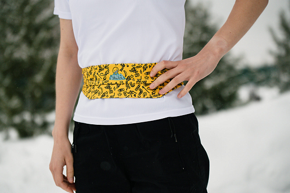 Поясная сумка Wonder Trail WBPYE Print Yellow - Фото 13 большая