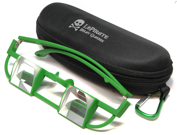 Очки для страховки Le Pirate Belay Glasses Model 3.1 Olive - Фото 3 большая