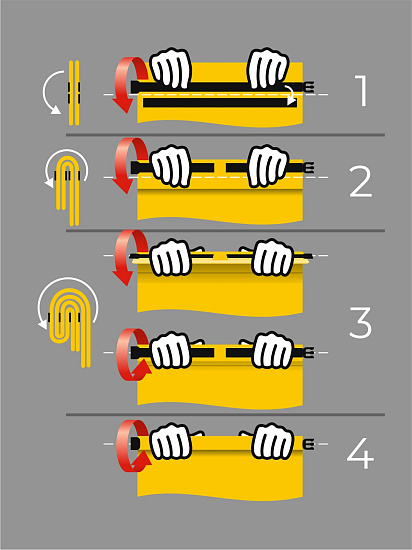 Гермобаул Germostar Expert 80л Yellow - Фото 3 большая