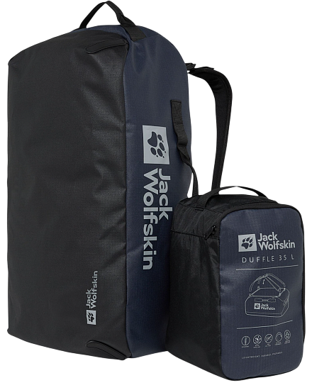 Баул Jack Wolfskin All-in Duffle 35 Midnight Sky - Фото 7 большая