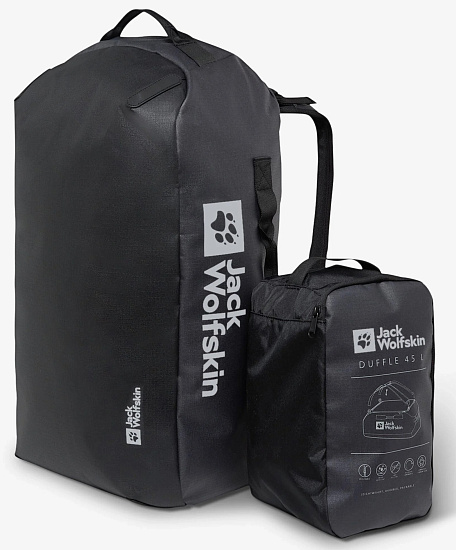 Баул Jack Wolfskin All-in Duffle 45 Phantom - Фото 4 большая