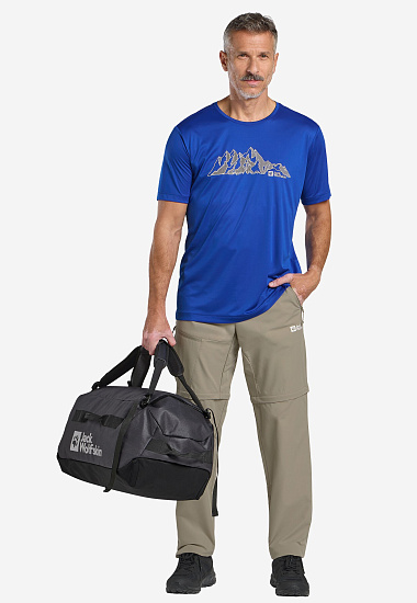 Баул Jack Wolfskin All-in Duffle 45 Phantom - Фото 10 большая