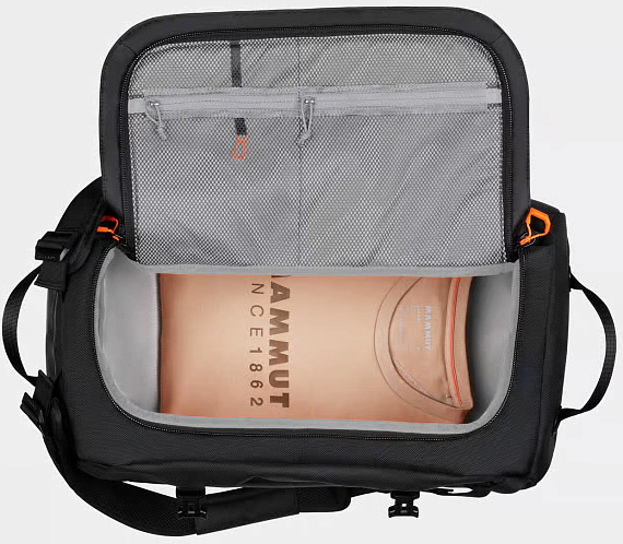 Баул Mammut Cargon 60 Black - Фото 6 большая