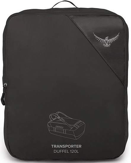 Баул Osprey Transporter 120 Black - Фото 4 большая