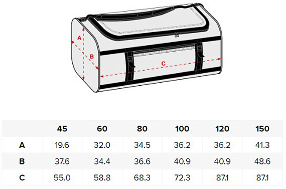 Баул Bask Transport V2 100 Чёрный - Фото 8 большая