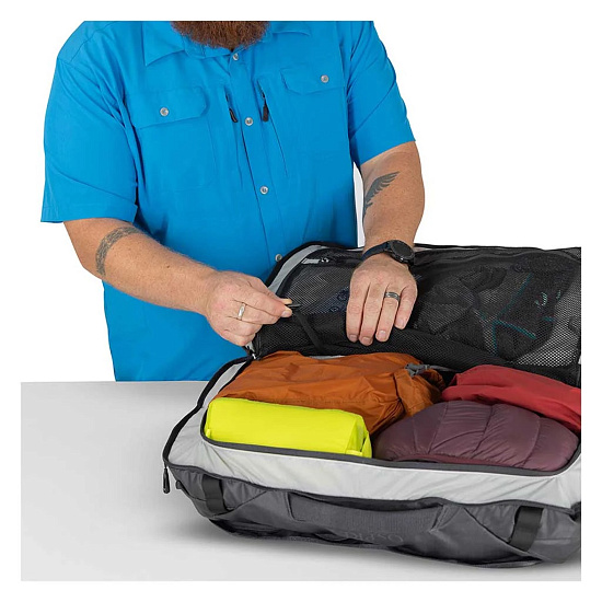 Баул Osprey Transporter Squffel 44 Raven Black/Black - Фото 7 большая