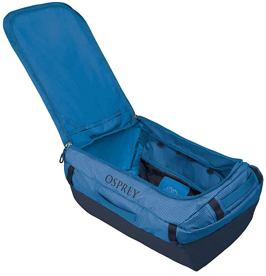 Баул Osprey Transporter 95 Blue Flame/Scoria Blue - Фото 4 большая