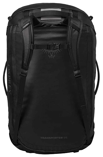 Баул Osprey Transporter 95 Raven Black/Black - Фото 2 большая