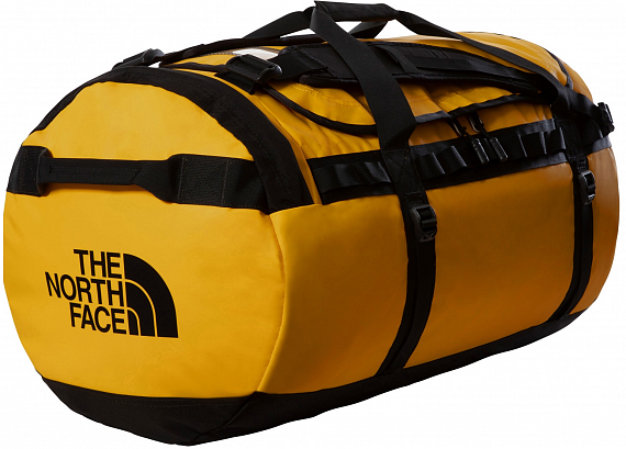 Баул The North Face Base Camp Duffel L Summit Gold/Tnf Black/NPF - Фото 1 большая