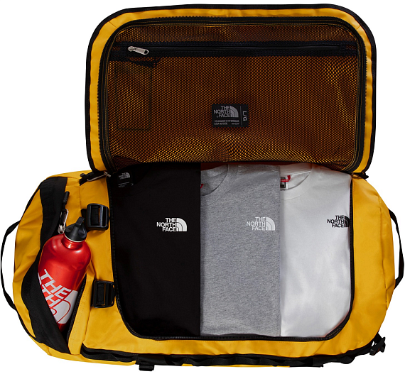 Баул The North Face Base Camp Duffel L Summit Gold/Tnf Black/NPF - Фото 3 большая