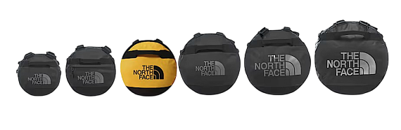 Баул The North Face Base Camp Duffel M Summit Gold/TNF Black/NPF - Фото 8 большая
