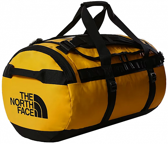 Баул The North Face Base Camp Duffel M Summit Gold/TNF Black/NPF - Фото 1 большая