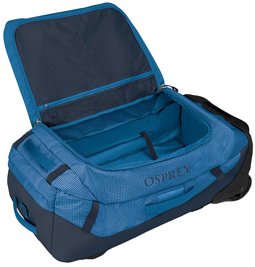 Сумка на колесах Osprey Rolling Transporter 90 Blue Flame/Scoria Blue - Фото 4 большая