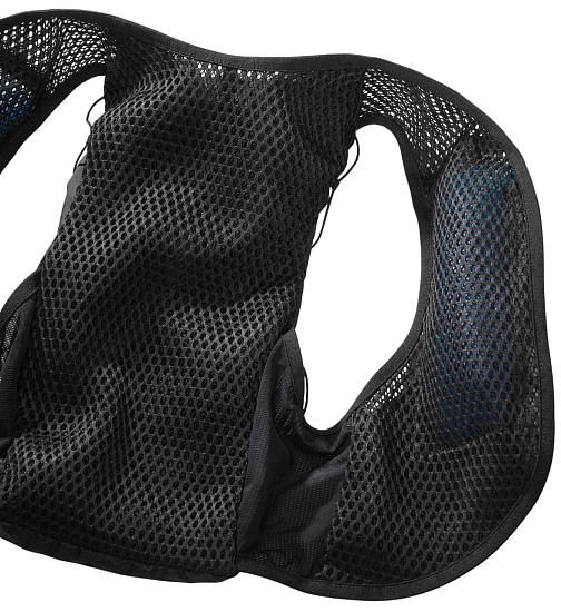 Рюкзак Salomon Active Skin 12 Set Black/Metal - Фото 5 большая