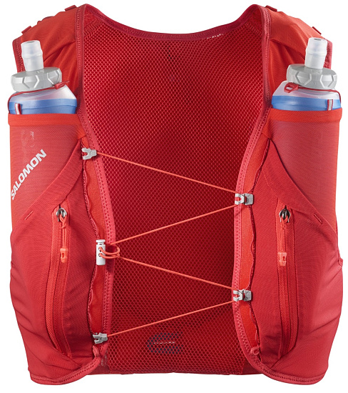Жилет Salomon Adv Skin 12 Set Flame Scarlet/Haute Red - Фото 2 большая