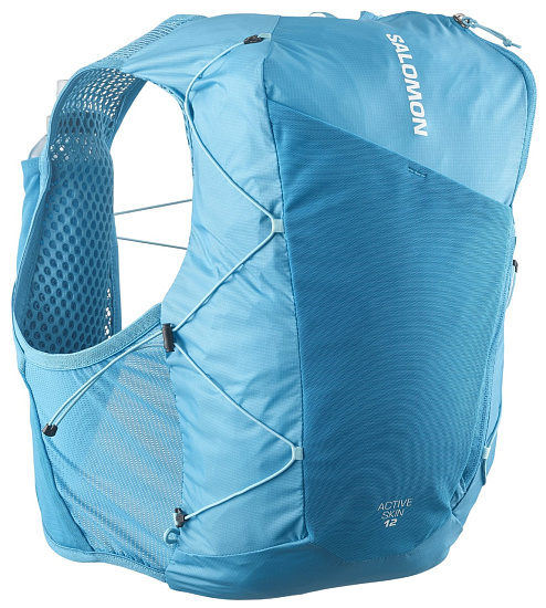 Жилет Salomon Active Skin 12 Set Blue Danube/Blue Curacao - Фото 1 большая