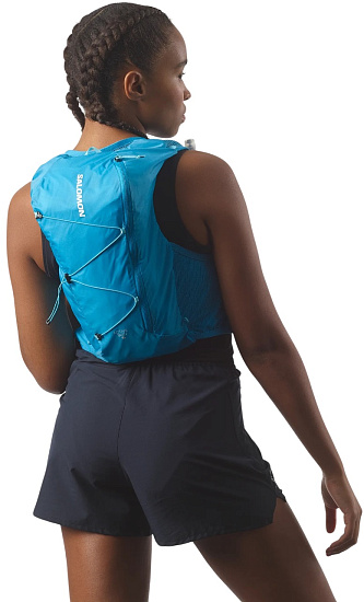 Жилет Salomon Active Skin 8 Set Blue Danube/Blue Curacao - Фото 4 большая