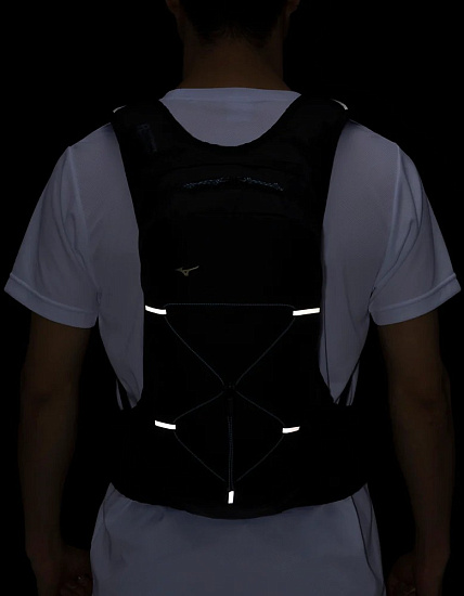 Рюкзак Mizuno 11 CR Black - Фото 8 большая