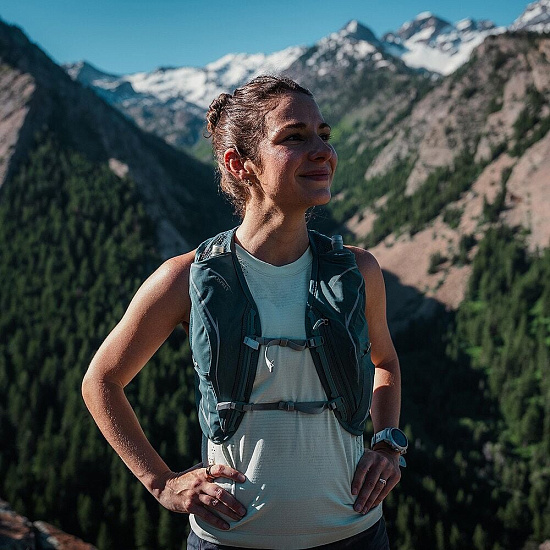 Жилет женский Osprey Dyna Lt Cascade Blue/Silver Lining - Фото 6 большая