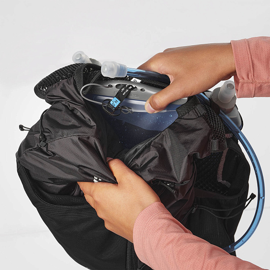 Жилет женский Salomon Active Skin 12 Black/Metal - Фото 5 большая