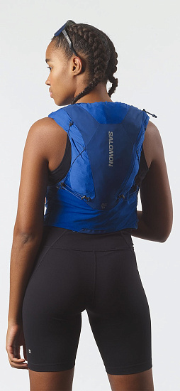 Жилет Salomon Adv Skin 12 Set Nautical Blue/Limoges - Фото 3 большая