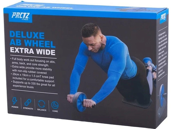 Ролик для пресса PRCTZ Deluxe Ab Wheel - Фото 6 большая