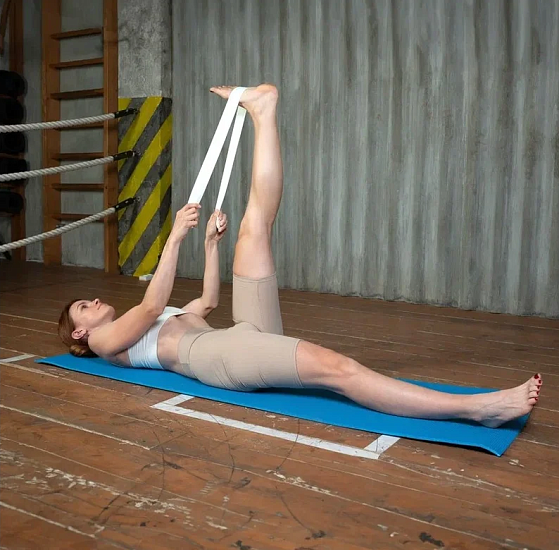 Набор для тренировок PRCTZ Yoga Strap&Block 2-piece Set - Фото 8 большая