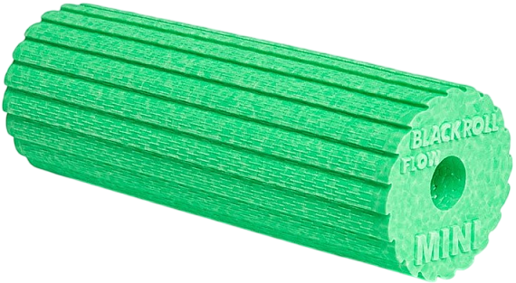 Массажный мини-ролл Blackroll Mini Flow 15 см Зеленый - Фото 1 большая