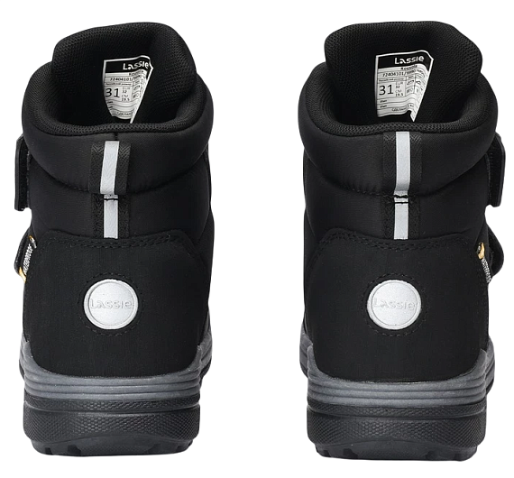 Ботинки детские Lassie Kouvola Black - Фото 3 большая