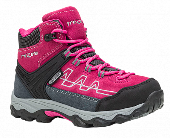 Ботинки детские Trezeta Storm WP JR Fuchsia/Silver - Фото 1 большая