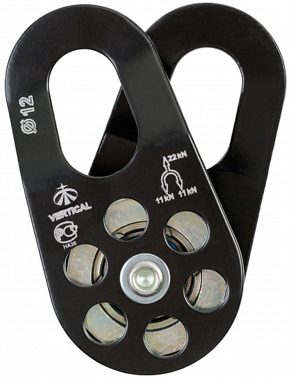 Блок-ролик Vertical стальной с подшипником - Фото 1 большая