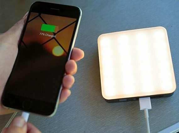 Фонарь-источник питания Naturehike Moonlight White - Фото 4 большая