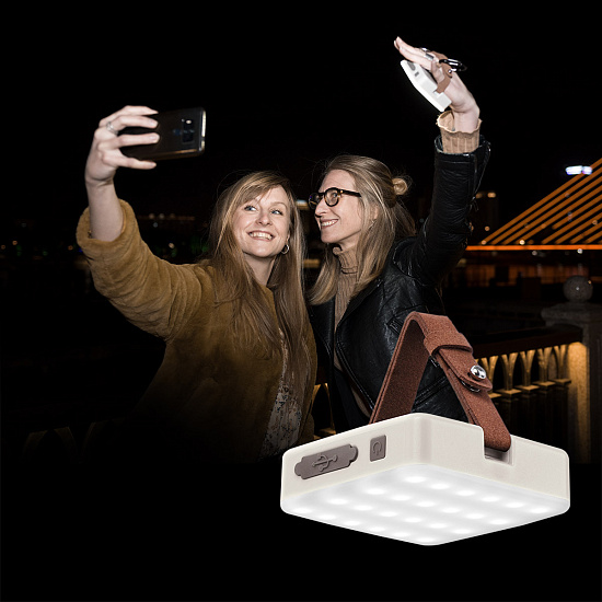 Фонарь-источник питания Naturehike Moonlight Black - Фото 5 большая