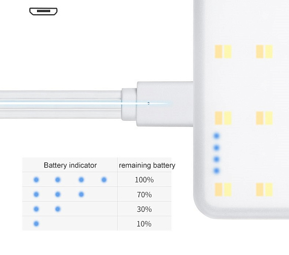 Фонарь-источник питания Naturehike Moonlight Black - Фото 14 большая